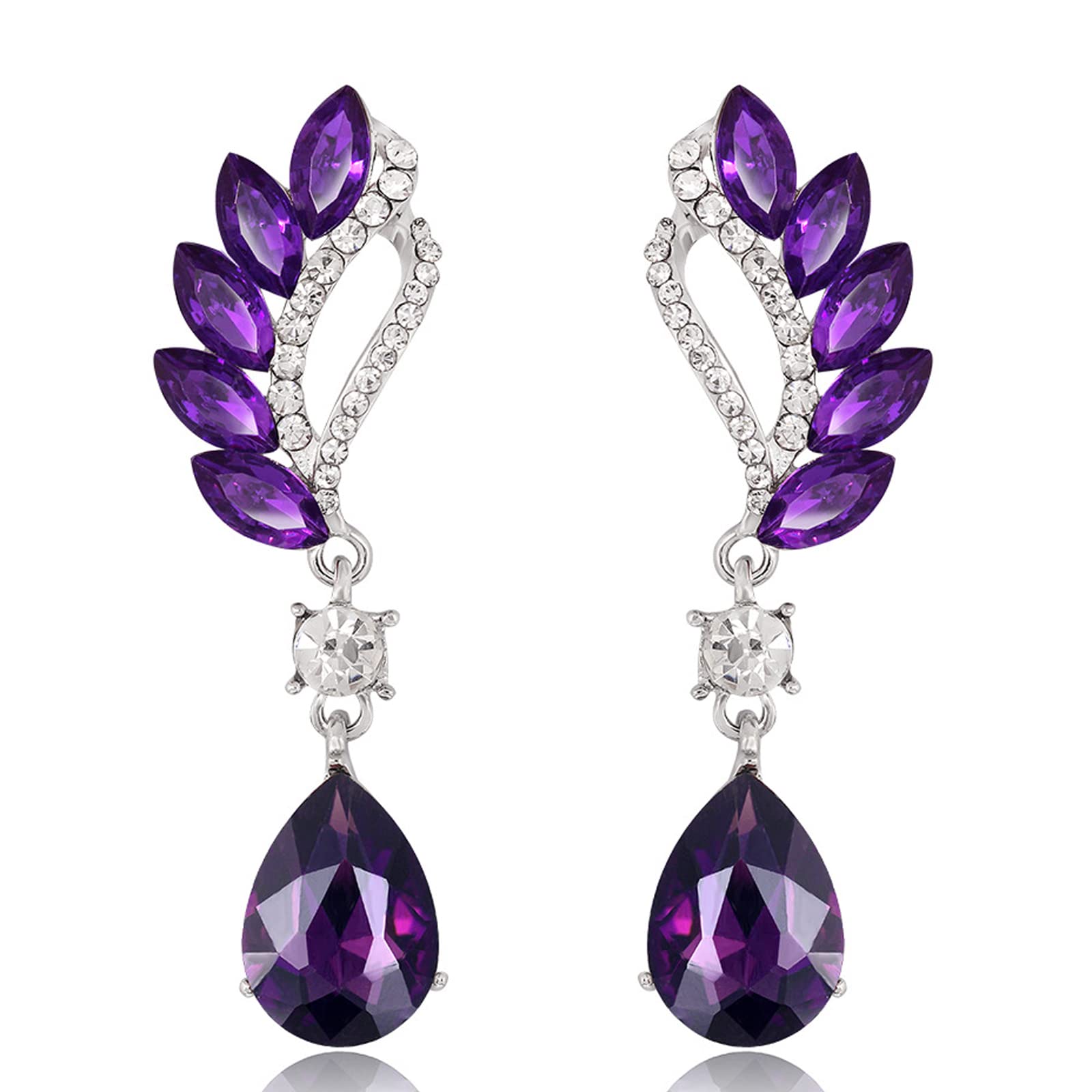 Europe And The United States Hot New Earrings Wings Earrings Earrings Ethnic Wind Earrings Arabian Jewelry Peacock Wings