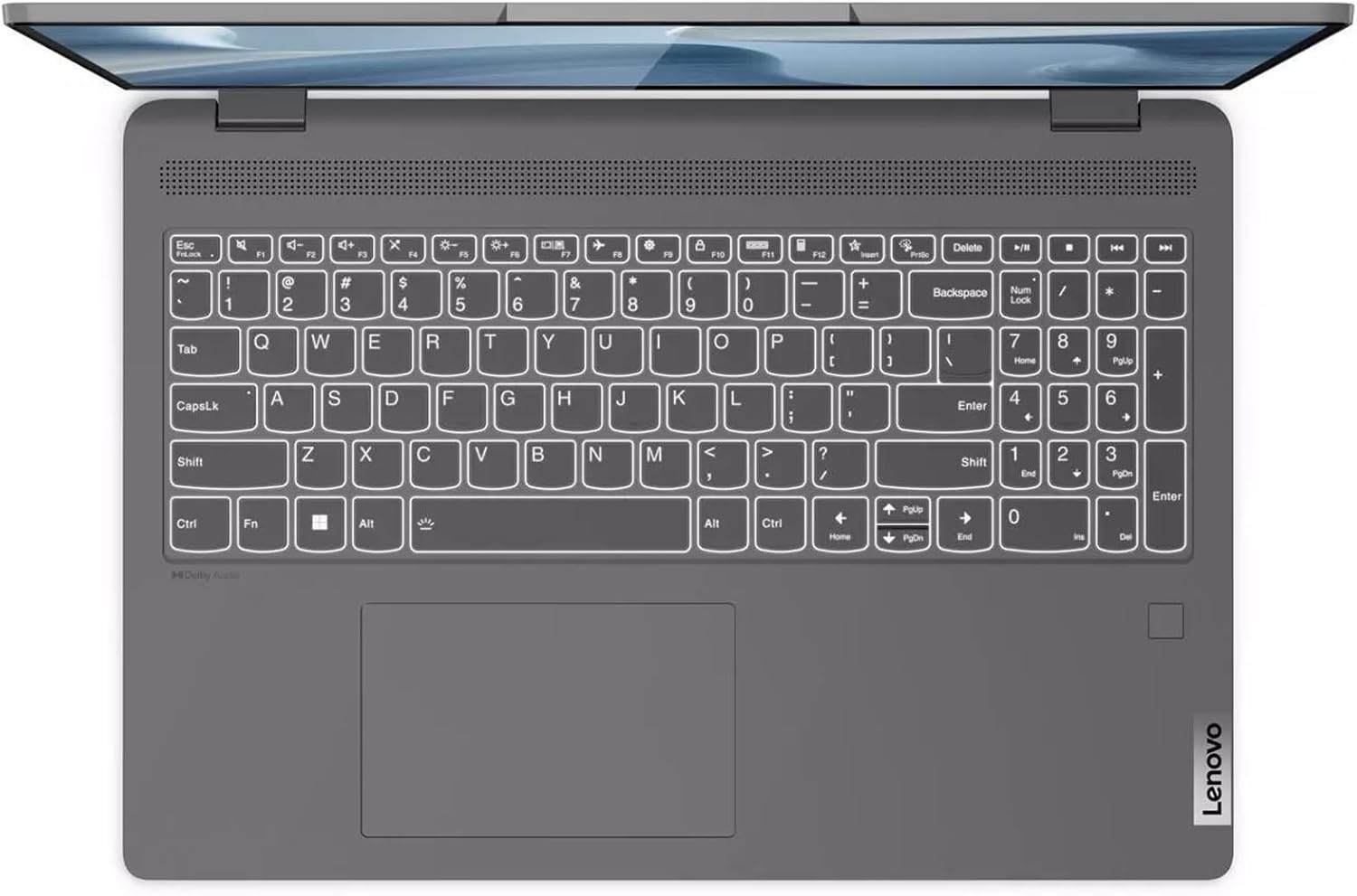 Lenovo IdeaPad Flex 5 16" 2-in-1 2.5K IPS Touchscreen Laptop, Intel Core i7-1255U(10-core), 16GB RAM, 1TB SSD, Backlit Keyboard, Fingerprint Reader, Win 11 Home, Storm Grey, EAT 16GB USB Pen