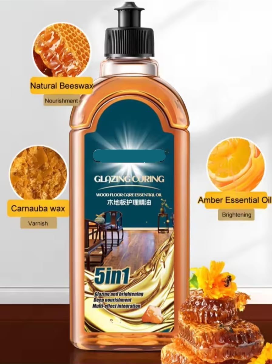Aceite Esencial For El Cuidado De Pisos De Madera, Líquido De Mantenimiento For Encerado, Pulido Y Abrillantado, Limpiador Especial(3PCS-1500ml)