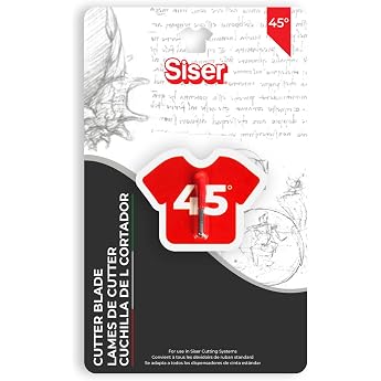 Siser 45&deg; High Quality Carbide Steel Blade Compatible with Siser Knife Holder 0.1x2.2