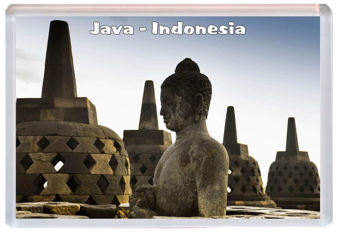 Java - Indonesia - Fridge Magnet 96 x 67 mm Jumbo Size BBSM1767