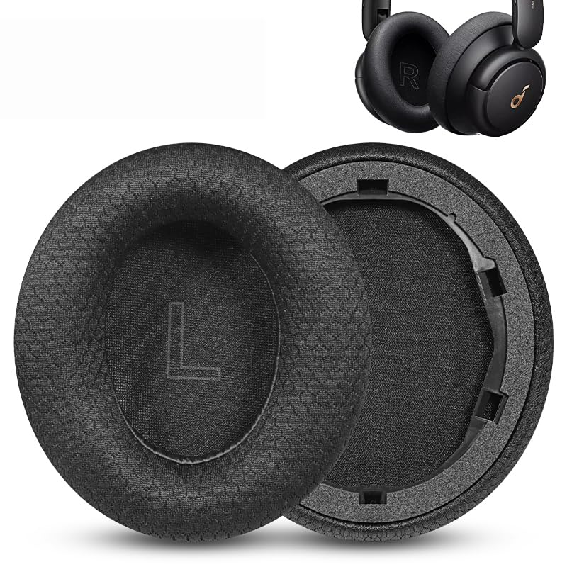 Amazon | Anker Soundcore Space Q45ヘッドフォン、プロテインレザー
