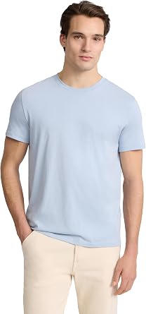 EXPRESS Mens Pima Cotton Crew Neck Tee Short Sleeve Ultra-Soft Premium Knit