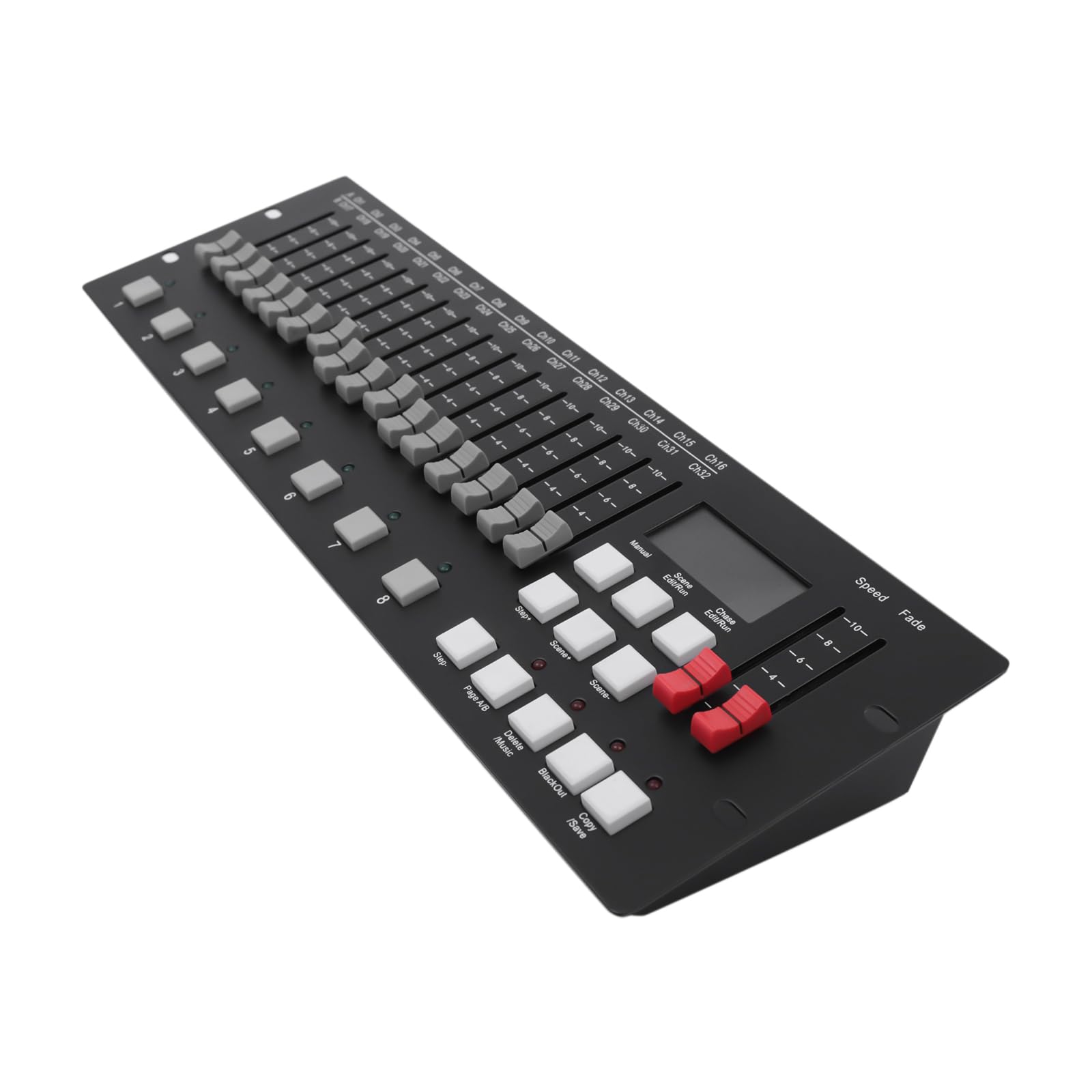 DMX-Controller, Dmx512-Konsole, Controller-Panel verwenden 256 Kanäle DMX-Lichtsteuerpult Steuerung, um Programm der Bühne Beleuchtung laufen zu bearbeiten für DJs, Bühnen, Diskotheken, Nachtclubs, Pa