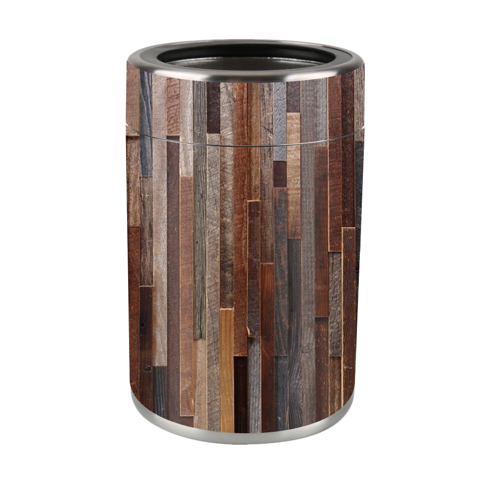 MightySkins Skin Compatible with Ozark Trail 12 oz Can wrap Cover Sticker Skins Woody