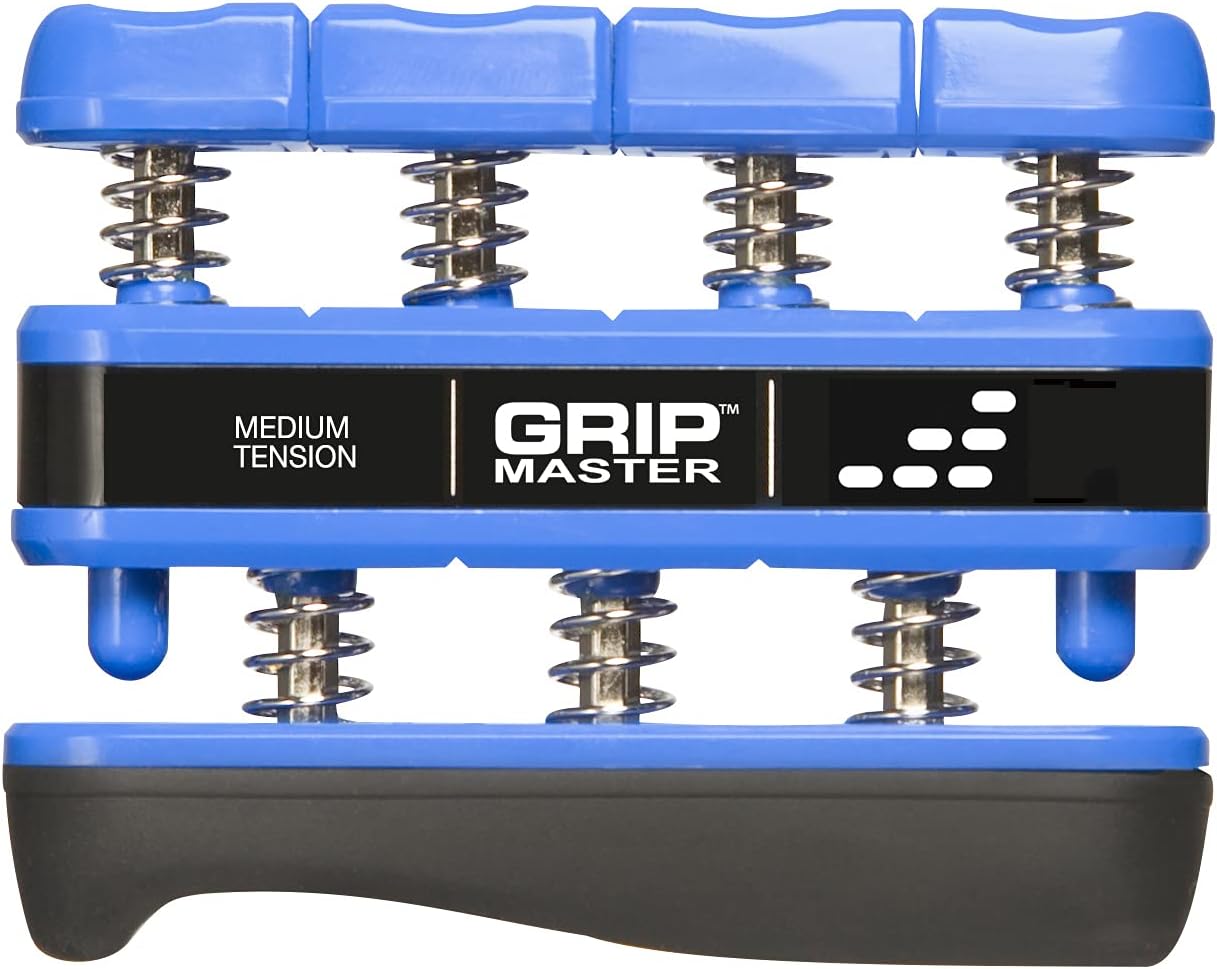 PROHANDS Gripmaster Hand Exerciser, Finger Exerciser (Hand Grip Strengthener), Spring-Loaded, Finger-Piston System, Isolate & Exercise Each Finger