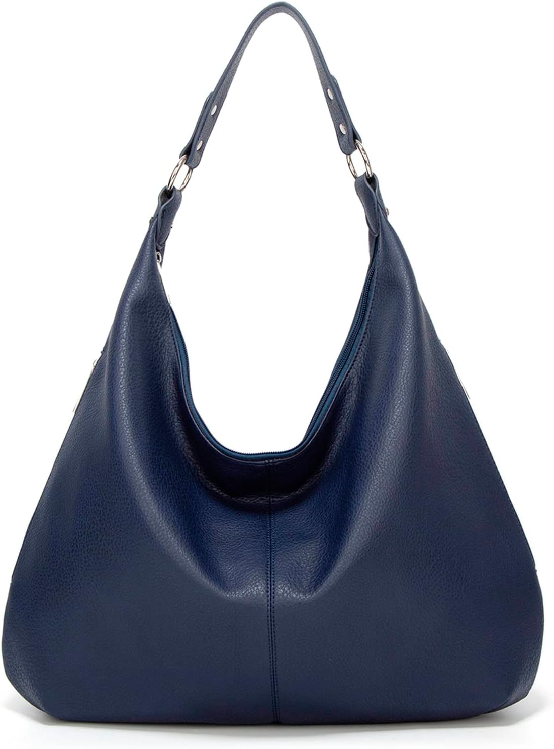 AshioupHobo Bags for Women Soft PU Leather Slouchy Bag Shoulder Purse with Zipper