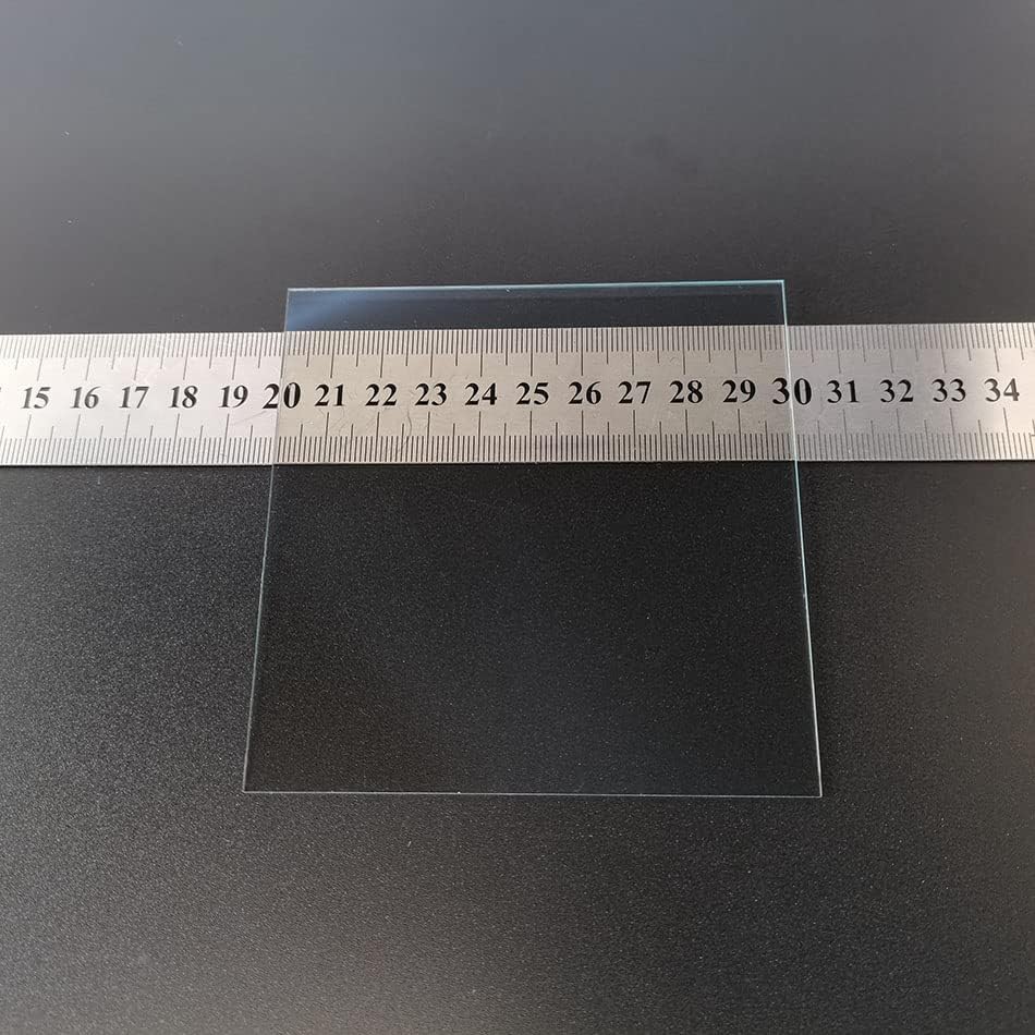 ITO (Indium tin Oxide)Substrate Coated Conductive Glass Slides 100×100×0.7mm 7ohm/sq (6pcs)