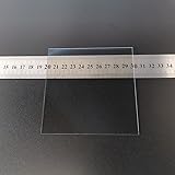 ITO Coated Conductive Glass 100×100×1.1mm Surface Resistance: <15ohm/sq Transparent Indium tin Oxide on Sodium-Calcium Glass Substrate use for Lab R&D (9 Pieces)