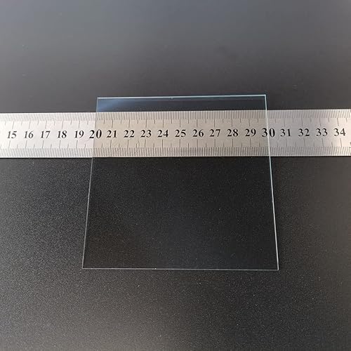 ITO Coated Conductive Glass 100×100×1.1mm Surface Resistance: <15ohm/sq Transparent Indium tin Oxide on Sodium-Calcium Glass Substrate use for Lab R&D (9 Pieces)