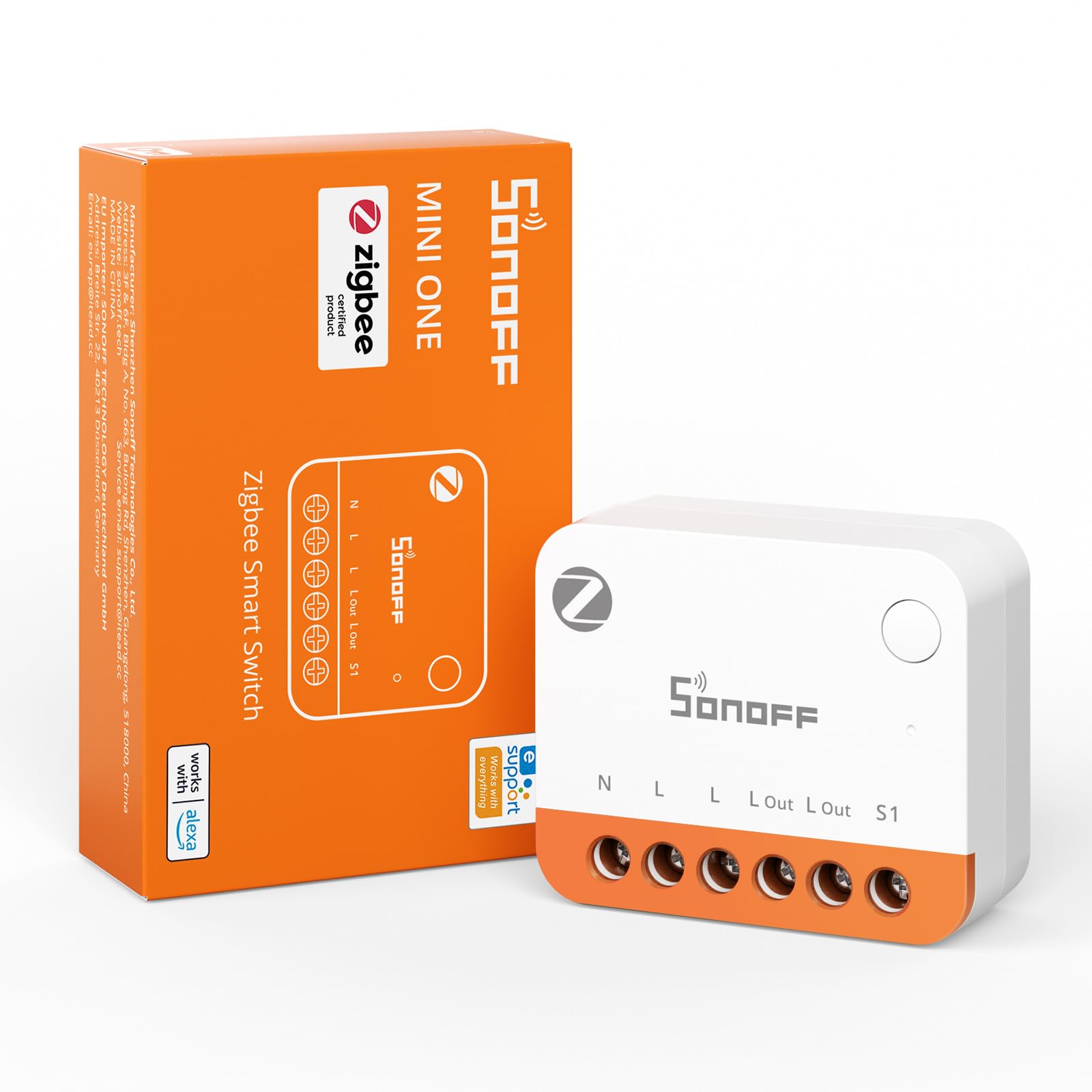 SONOFF MINI ONE MINI-ZB1GS Zigbee Smart Switch 16A Relay