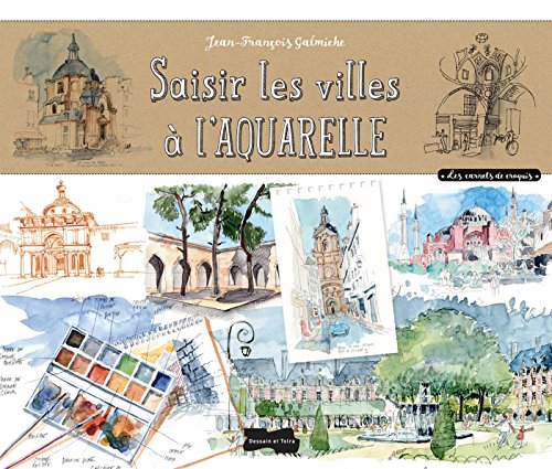 Saisir les villes à l'aquarelle technique dessin architecture - 2
