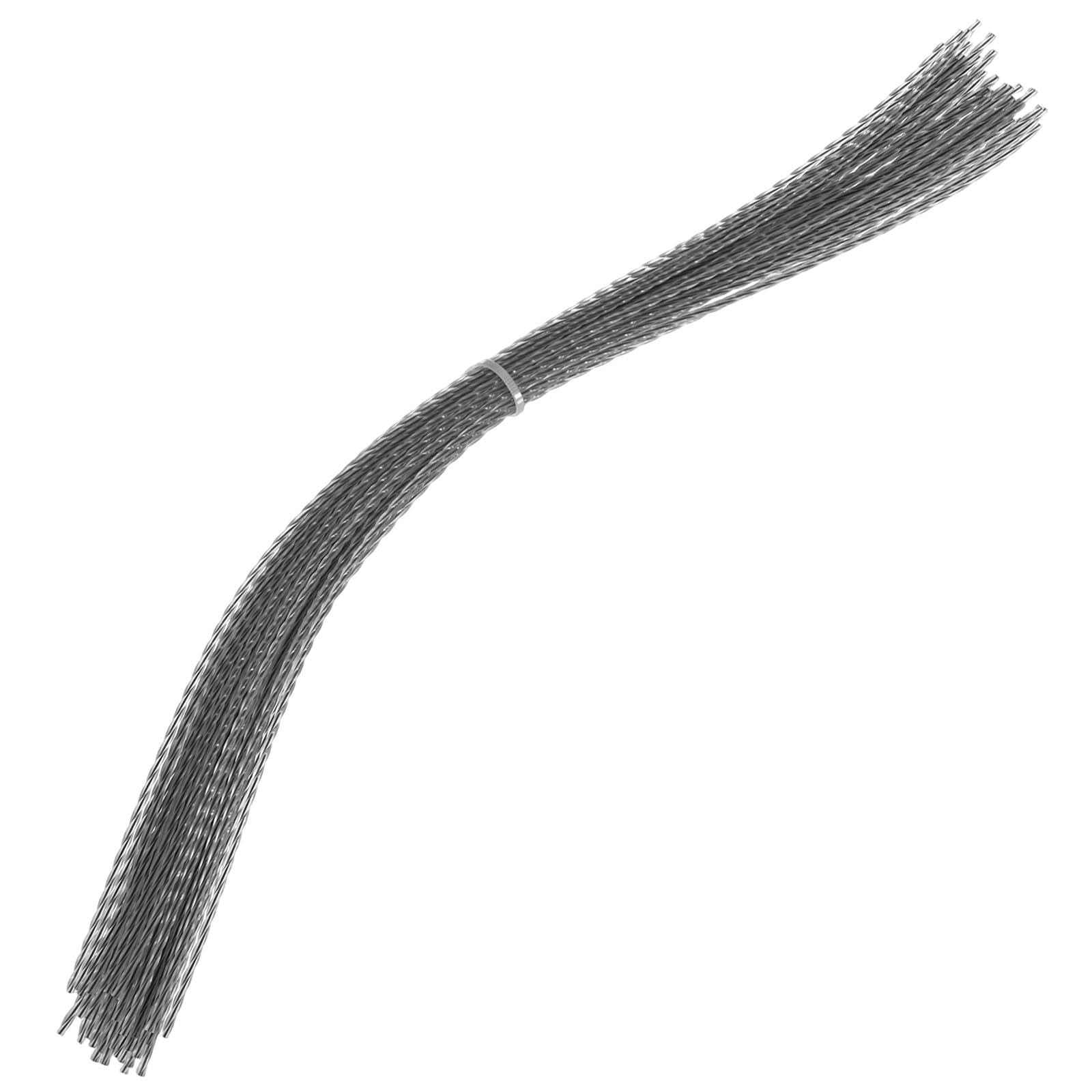Cuerda de nailon en espiral M METERXITY 338825 de alta densidad gris y negro
