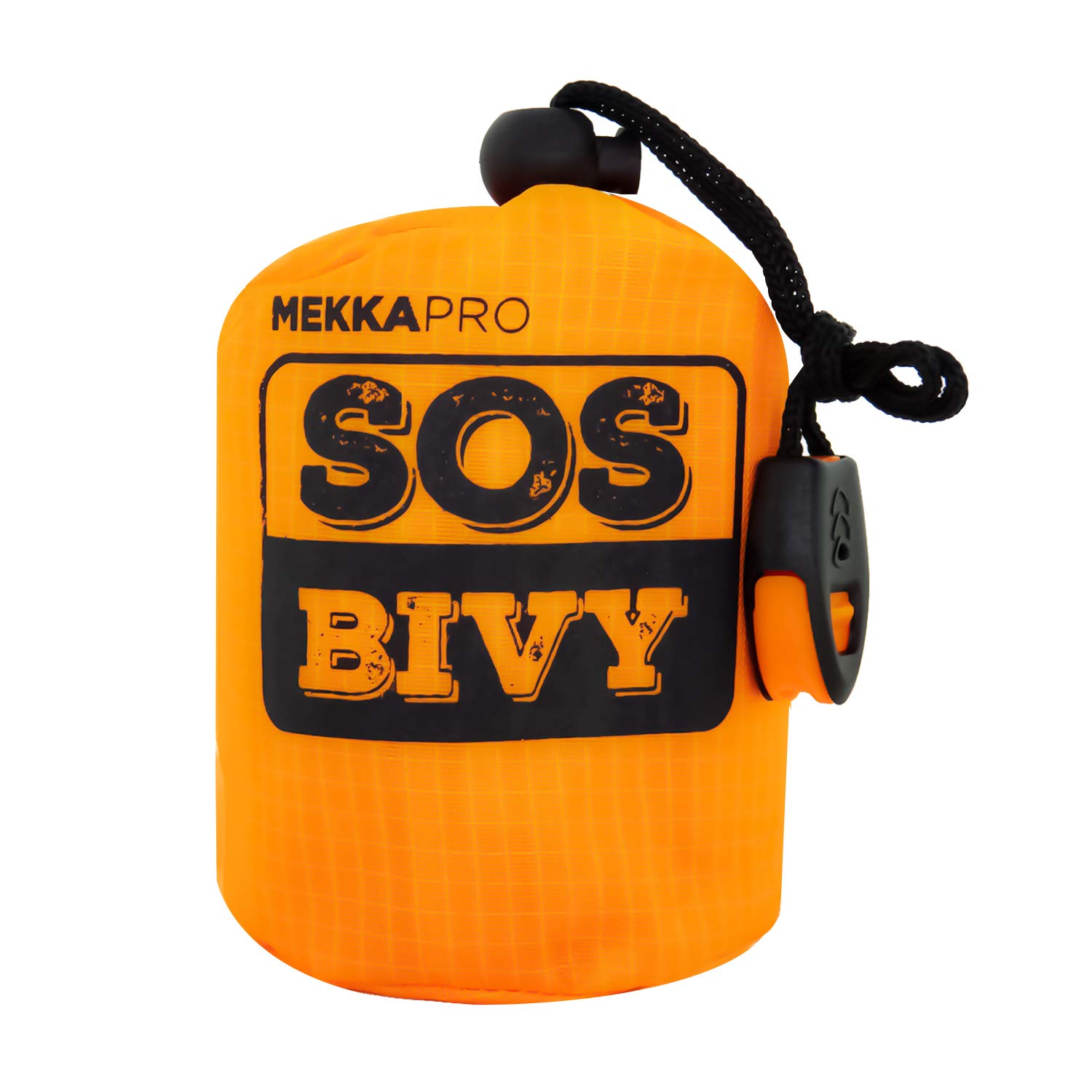 Buy MEKKAPRO SOS Emergency Thermal Bivy ing Bag with Survival Whistle