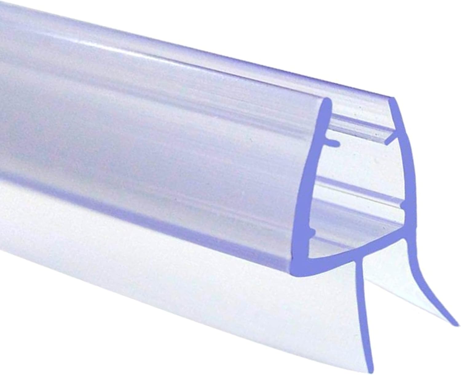 PREMIUM GRID Shower Seal 46mmx100cm Shower Screen Seal Strip Replacement Shower Door Seal