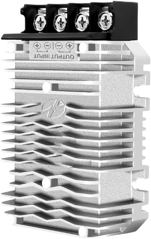 Generic 24V to 12V Step Down Converter, 18V-36V Input, 50A 600W, IP67 Waterproof, Aluminum Housing, DC to DC Buck Converter, DIY Power Supply Reducer Module