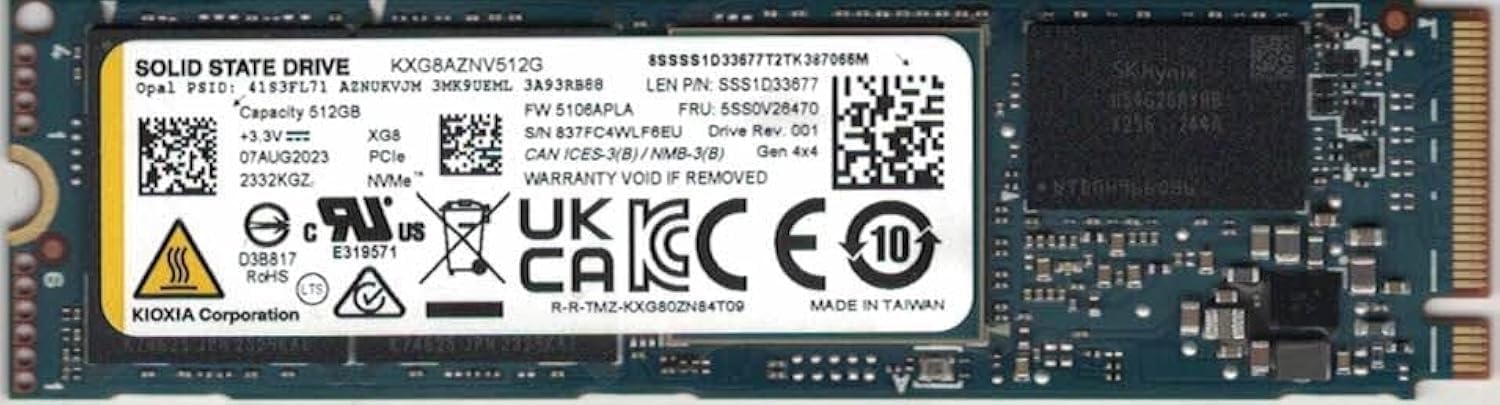 Oem Newkioxia 512gb Ssd Xg8 Pcie Gen 4x4 M 2 | Desertcart INDIA