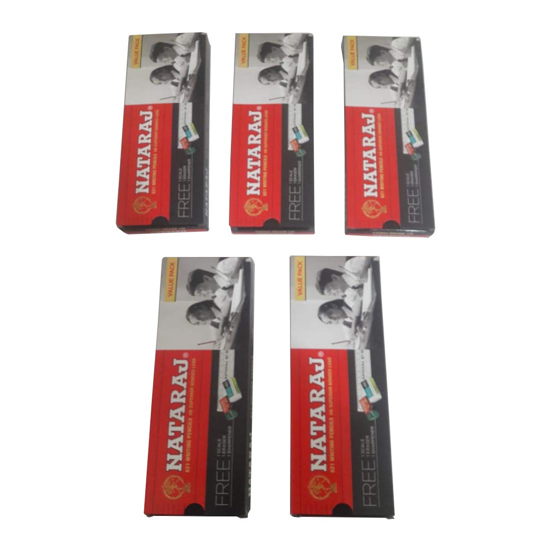 Nataraj 621-Writing Pencil-100 Pieces,Black product image 2