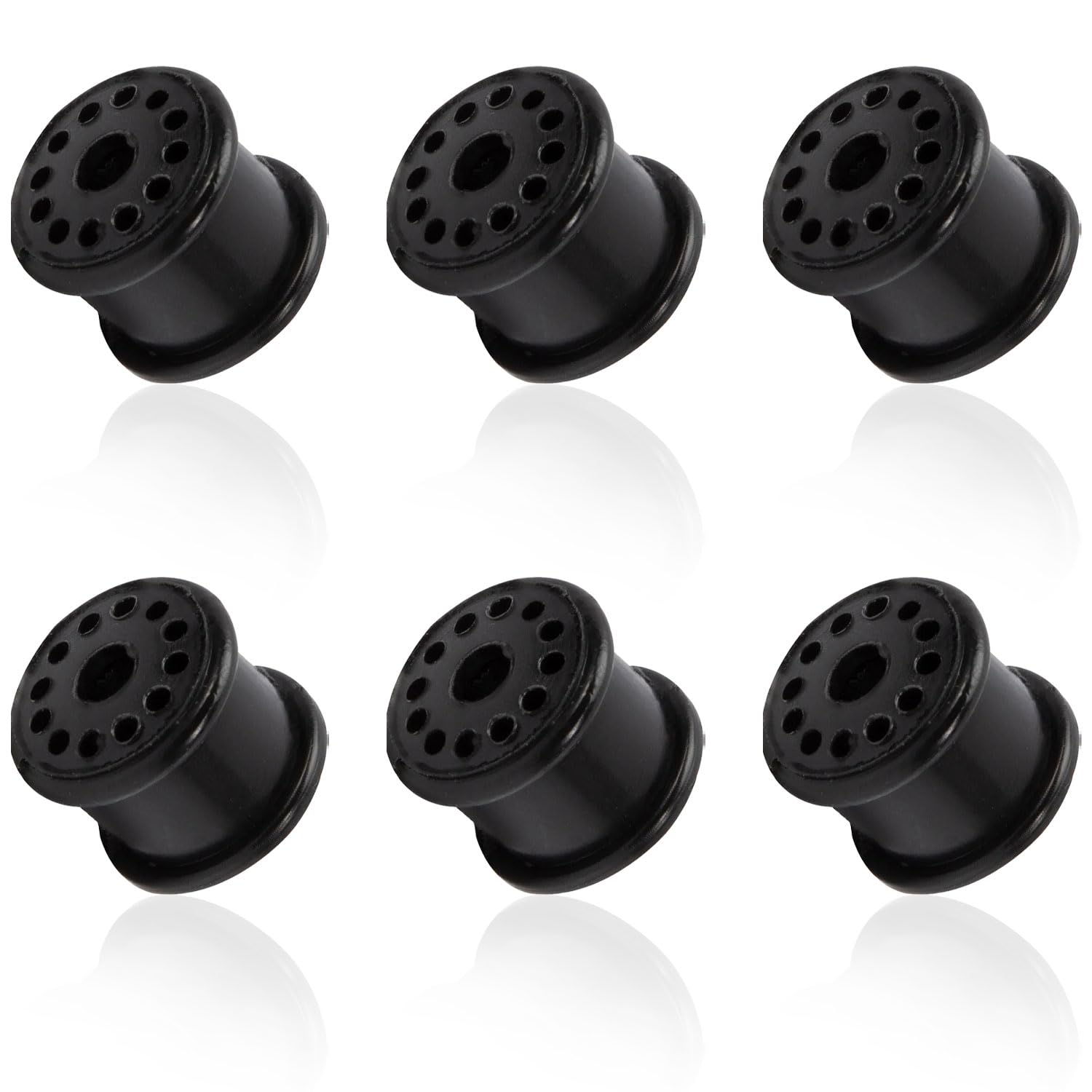Lot 4 Joints Levier Vitesses Ford Fiesta/Focus - Référence 4S6P7412AA - Noir