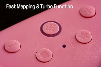 8Bitdo Ultimate 2C Hall Effect Joysticks Bluetooth Controller with Remappable L4/R4 Bumpers, 6-axis Motion Control, Rumble Vibration and Turbo Function for Switch (Pink)