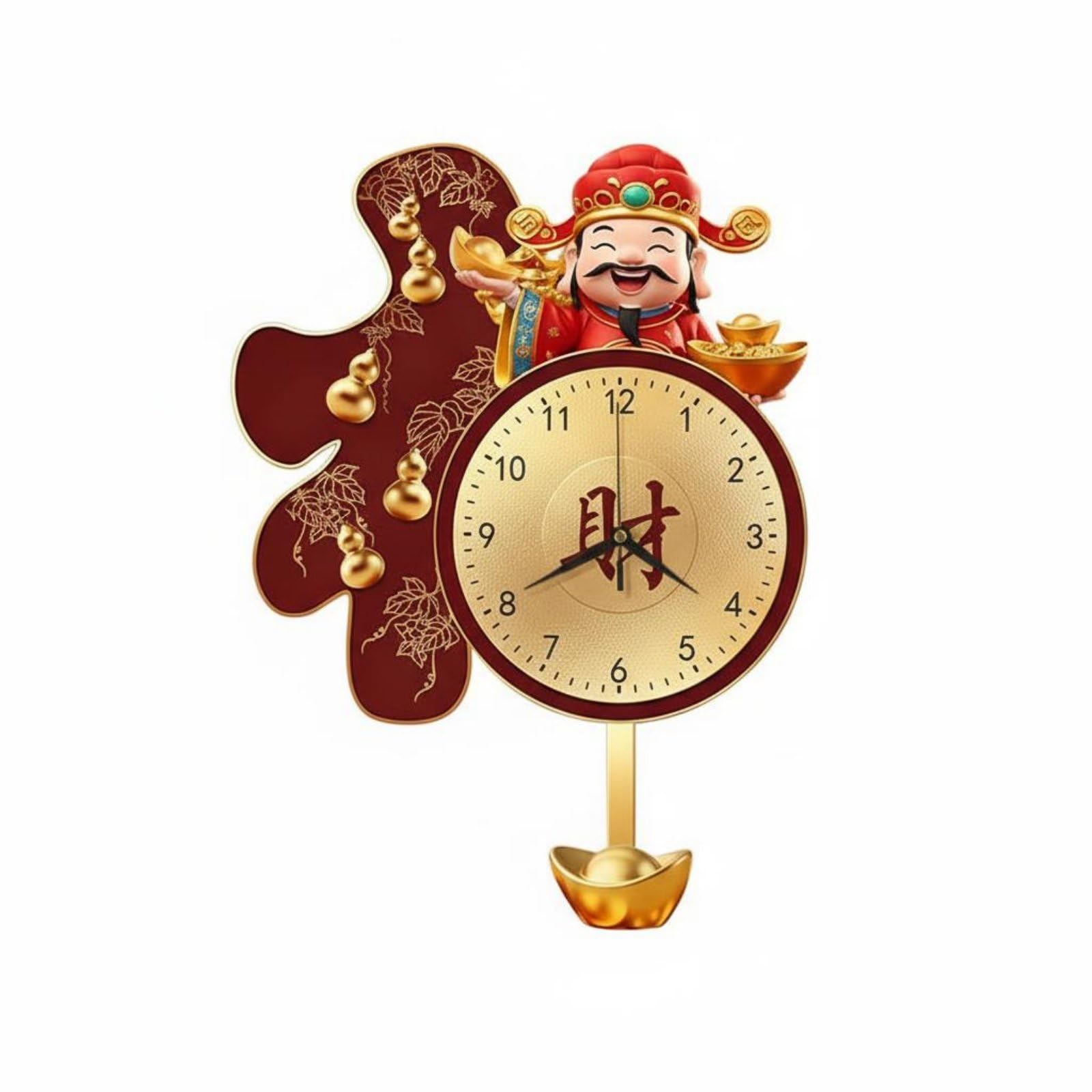 Horloge murale lumineuse silencieuse aiguilles lumineuses éclairage design 40cm