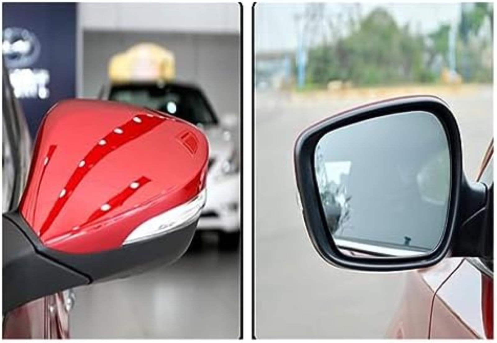 Szkło lusterka bocznego samochodu, dla Hyundai, dla Elantra 2011-2016 zewnętrzne lusterka boczne soczewka odblaskowa soczewki wsteczne drzwi Lusterko boczne (A (A 1pcs left no heating)