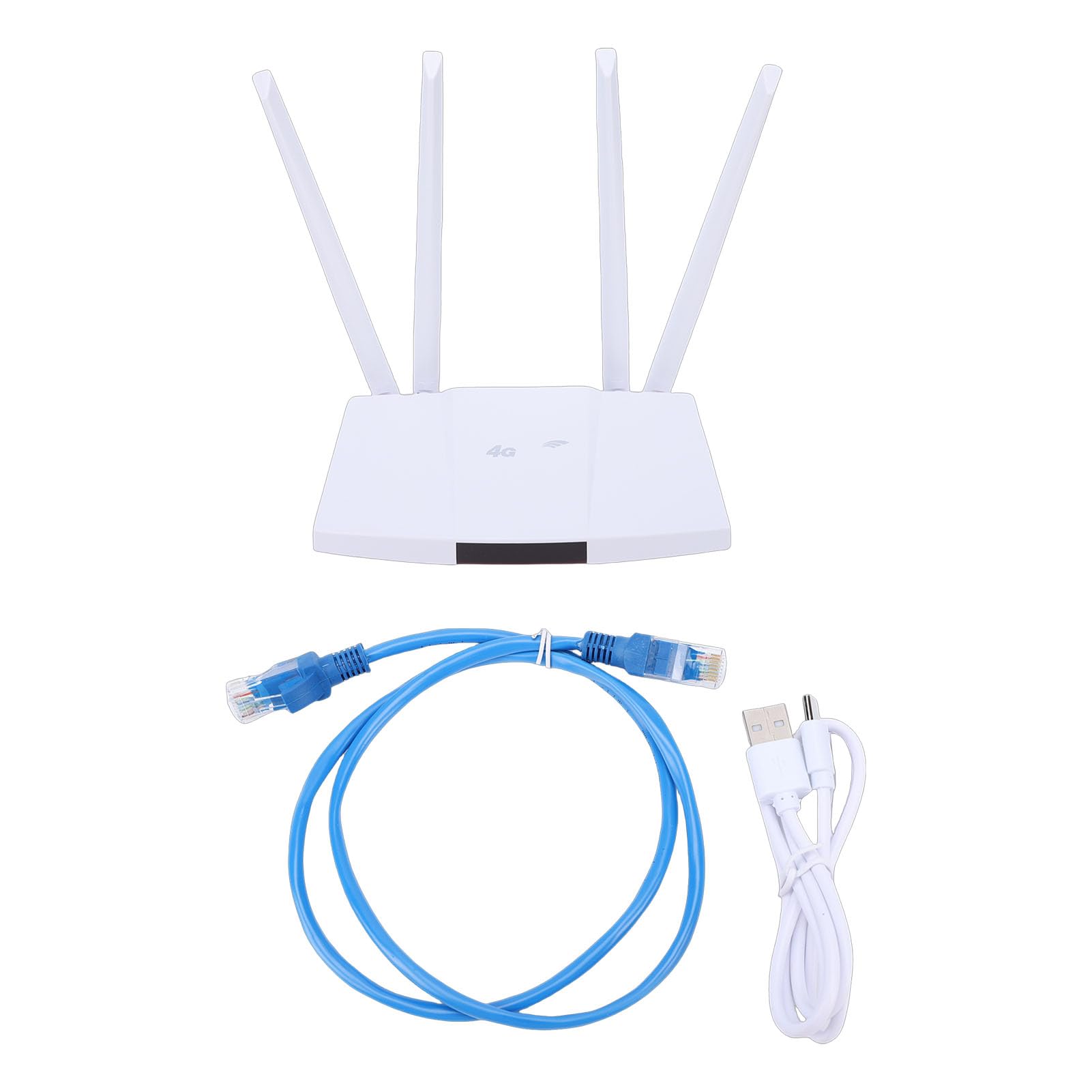 Router WiFi Portatile 4G LTE, Punto Di Accesso Mobile Ad Alta Velocità per Viaggi e Uso Domestico, Bianco, Collegare fino a 32 Dispositivi