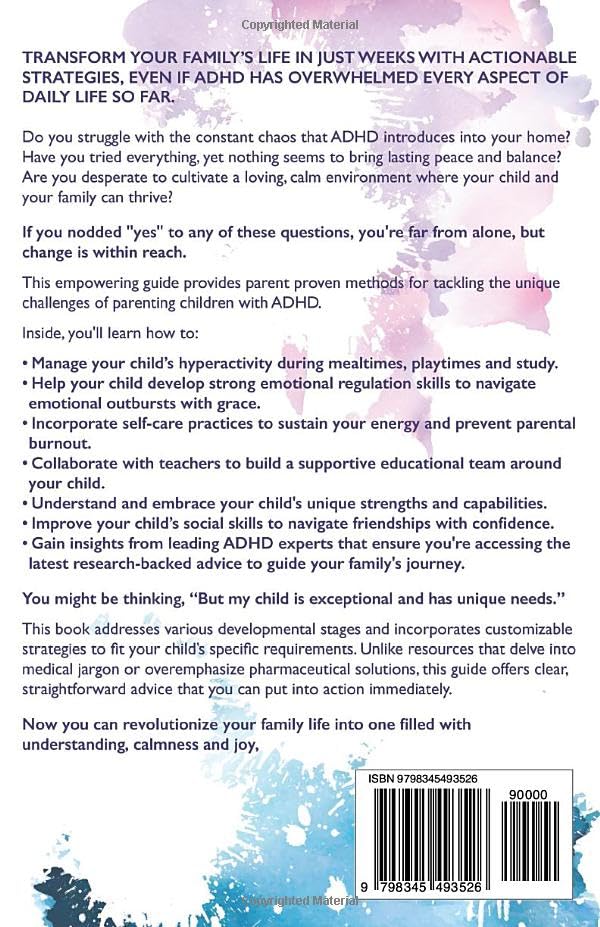 PARENTING ADHD KIDS: 100 PARENT PROVEN TECHNIQUES FOR TACKLING LACK OF FOCUS, HYPERACTIVITY, IMPULSIVITY, EMOTIONAL REGULATION AND INTERRUPTED SLEEP TO HELP YOUR CHILD THRIVE AT HOME AND AT SCHOOL - Image 2