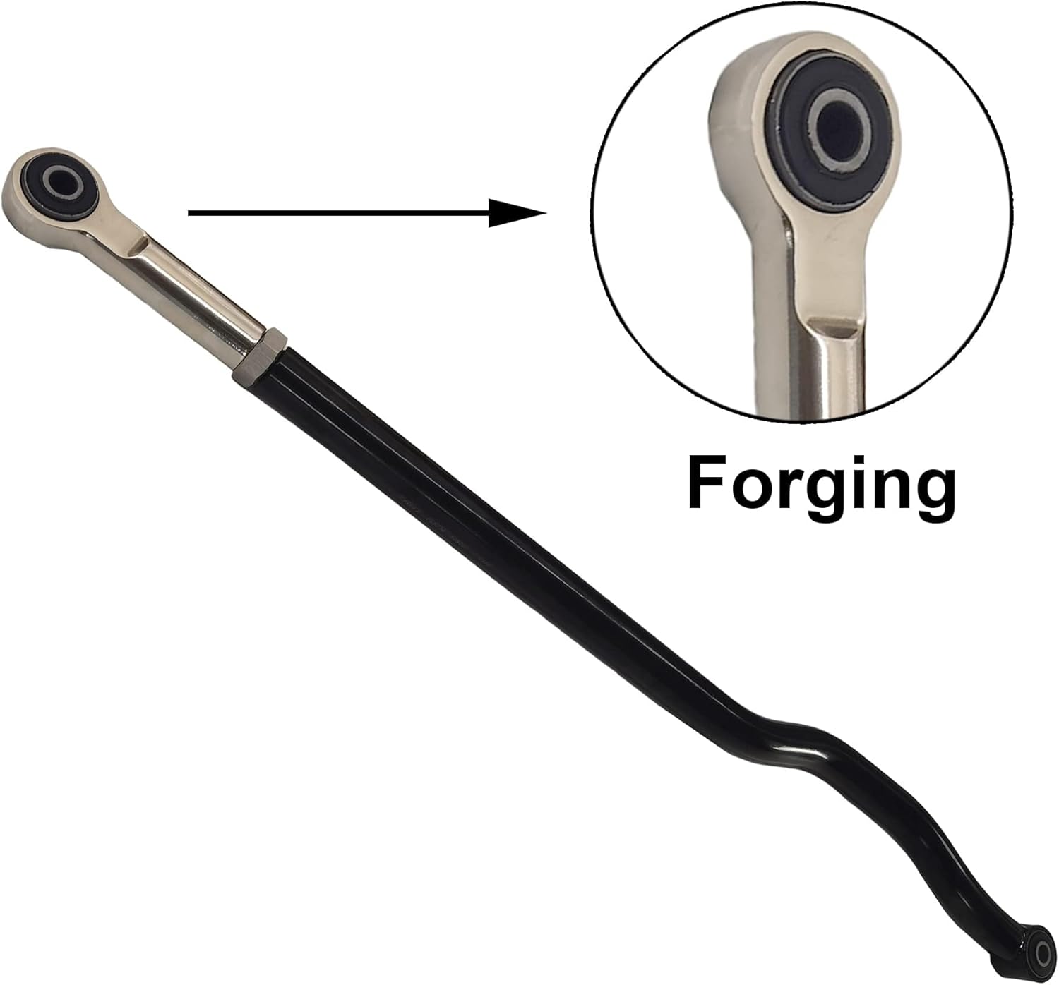 Rear Adjustable Heavy Duty Track Bar For 2-4.5" Lift Kit For 2018 2019 2020 2021 Jeep Wrangler JL JLU