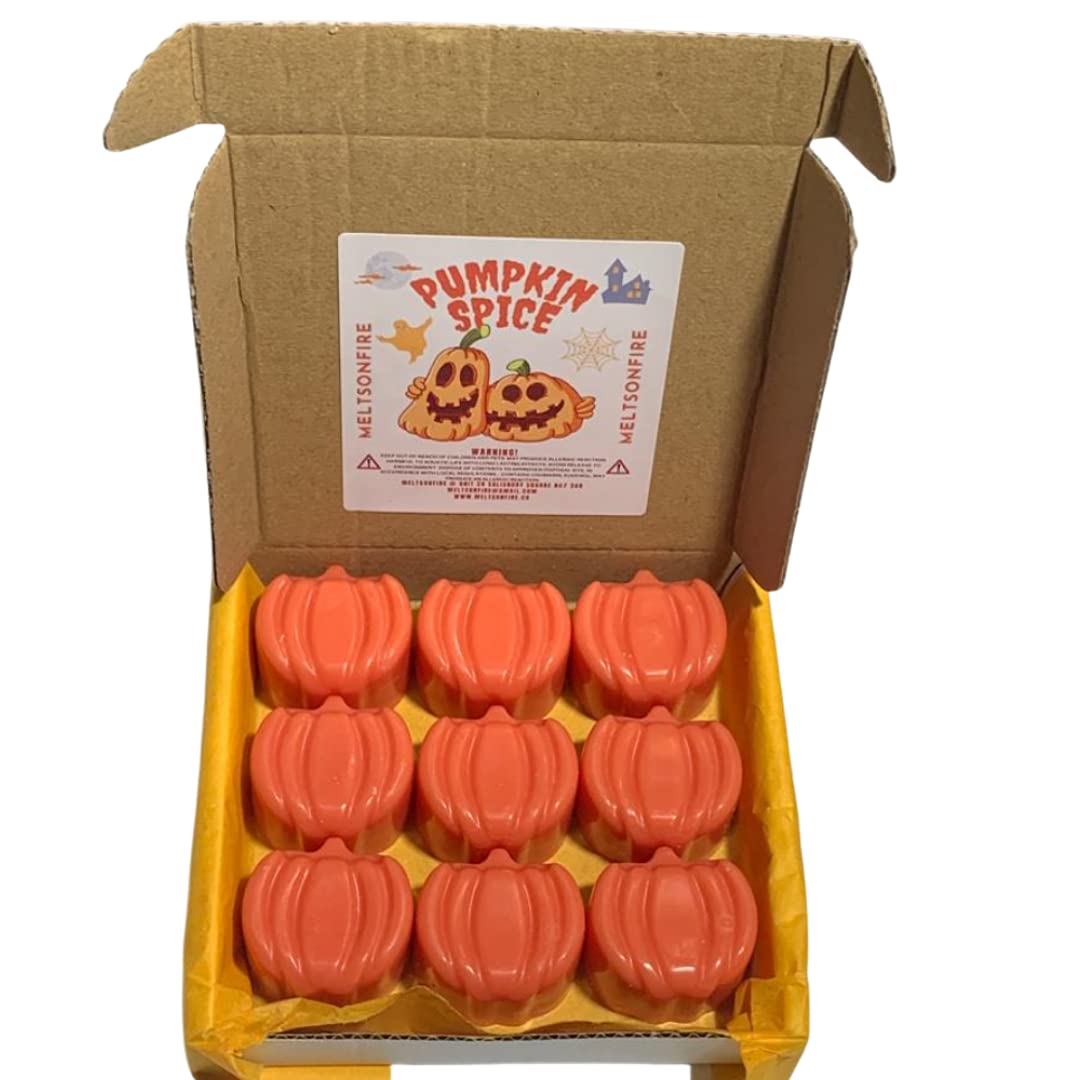 Pumpkin Wax Melts Natural Handmade Highly Scented Pumpkin Spice Halloween Scent