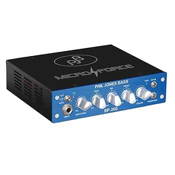PHIL JONES BASS ベース用ヘッドアンプD-200 Amazon.co.jp: PHIL JONES BASS (PJB) / BP-200 Bass Amp Head