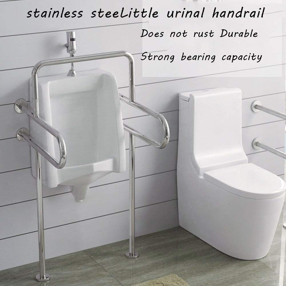 HTLLT Safety Handle Handrail Little Urinal Handrail Bathroom Accessibility Old Man Handrail Public Toilet : Health & Household