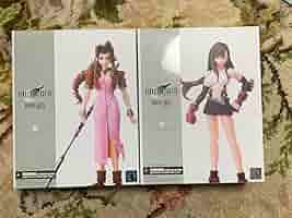 ファイナルファンタジーVII　ブリングアーツ　ティファ　エアリス FF7』エアリスとティファが懐かしい姿で可動フィギュア化