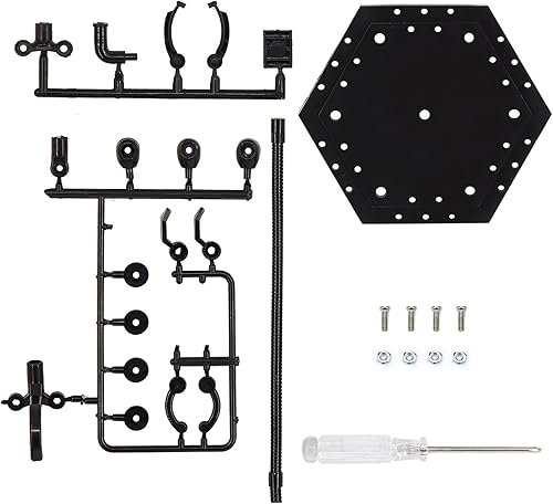 Miniatura 8 de Yocoolfun 3 Pack Black Action Figure Stand,Action Figure Display Holder Stand Base,Compatible with HG RG SD SHF Gundam 1144 Toy,Doll Stop Motion