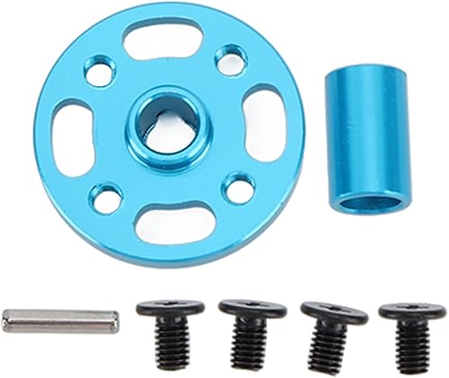 Juego de adaptadores de engranajes RC, juego de adaptador de engranajes RC de alta velocidad de aleación de aluminio de repuesto para Tamiya TT02