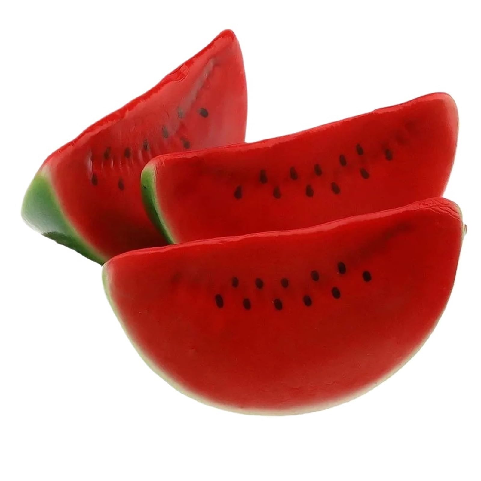 DYYEUAVT Simulation Watermelon 1pcs Foam Fruit Model Decoration Cross-border Photography Props Home Window Display Decoration