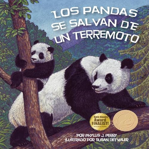 Los pandas se salvan de un terremoto [Pandas Are Saved from an Earthquake] Audiolivro Por Phyllis J. Perry capa