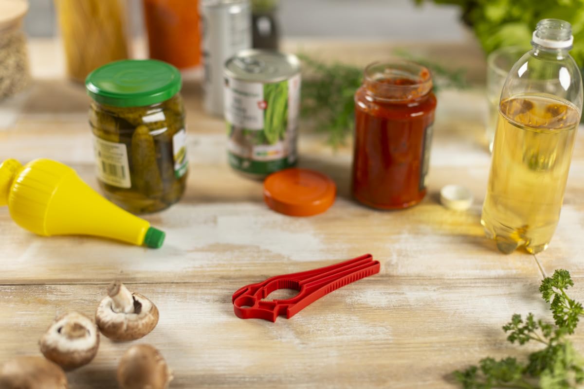 Amazon.com: KUHN RIKON 5-in-1 Swiss Multi Opener, Red, Plastic