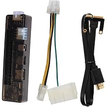 ARTIBETTER External Laptop Graphics Card for Enhanced Gaming Portable Pci-e Expansion Dock for Independent Multiple Input Interfaces Random Style