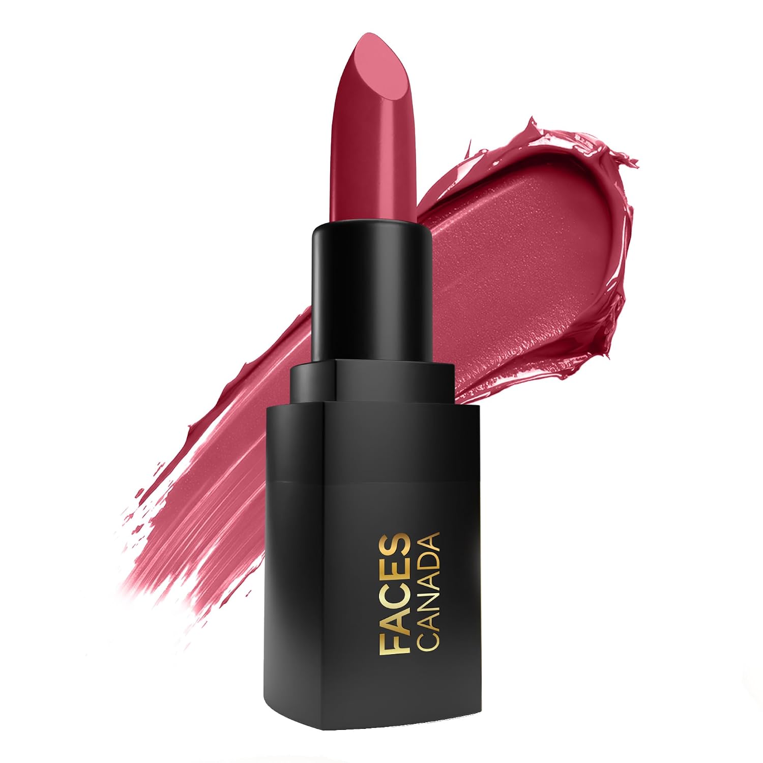 FACES CANADA Comfy Matte Wow Bullet Lipstick - Berry Soufflé (Pink) 4.2g | Smooth Matte Finish | Highly Pigmented | Long L...