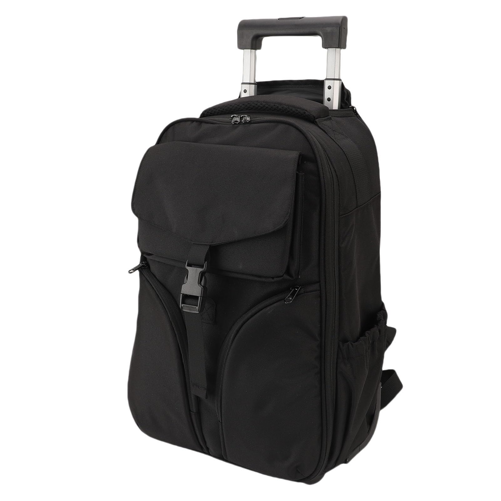 Rolling Backpack, 30L Travel Plecak z Kółkami, Kompresja Próżniowa, Plecak z Plecakiem Wózka do Biznesu i Podróży podróżą