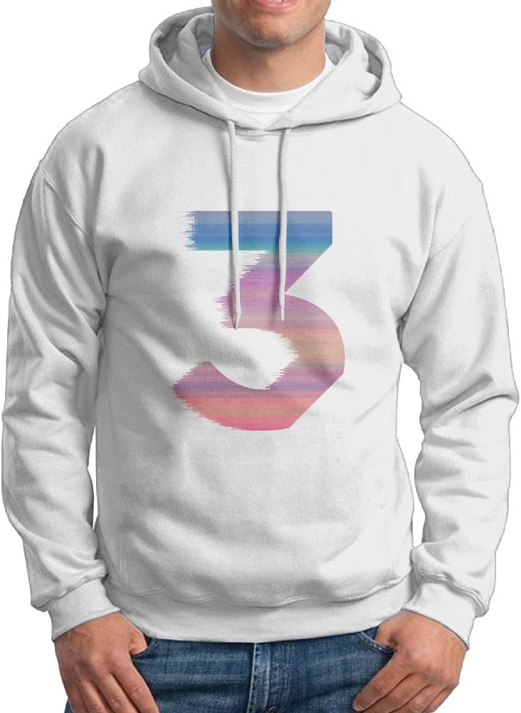 DAFEFSA Chance The Rapper Cool Concert Design Men Cool Sweatshirts White