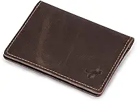 Carteira Masculina Porta Cartão Slim Couro Bovino