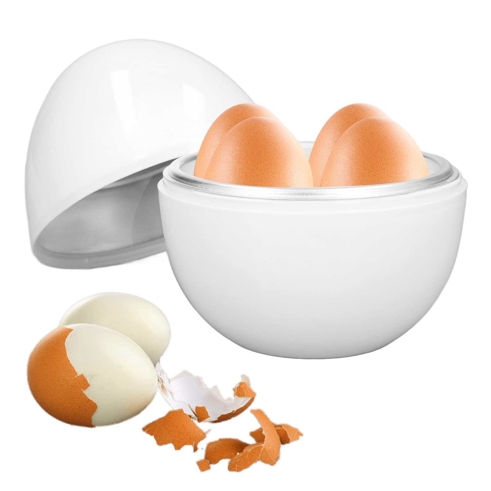 Cuociuova microonde per 4 uova sode ideale colazione veloce