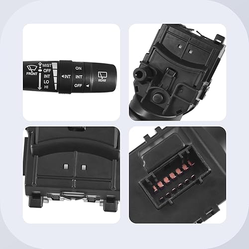 Miniatura 5 de Interruptor del limpiaparabrisas con control trasero para Hyundai 2010-2017, Kia Soul Forte Koup 2011-2013, el conjunto del interruptor de lavadora