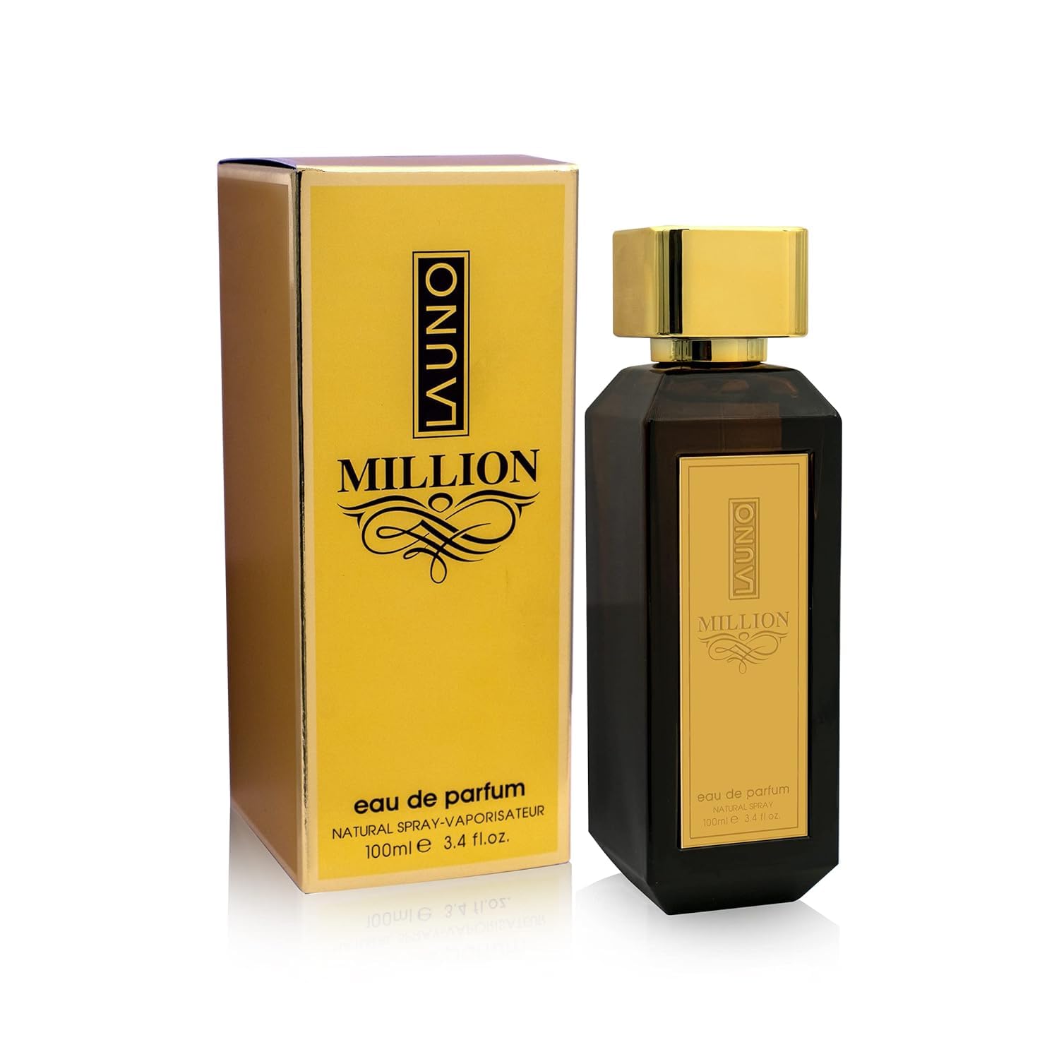 Amazon.com : La Uno Million by Fragrance World for Men - 3.4 oz