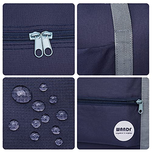 WANDF Foldable Travel Duffel Bag for Spirit Airlines Carry on Bag Weekender Overnight for women