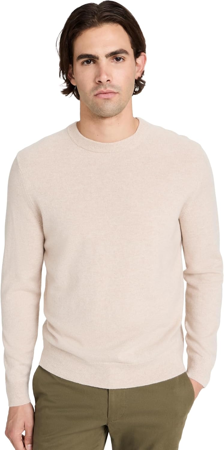 Theory Men's Hilles Crew in Cashmere