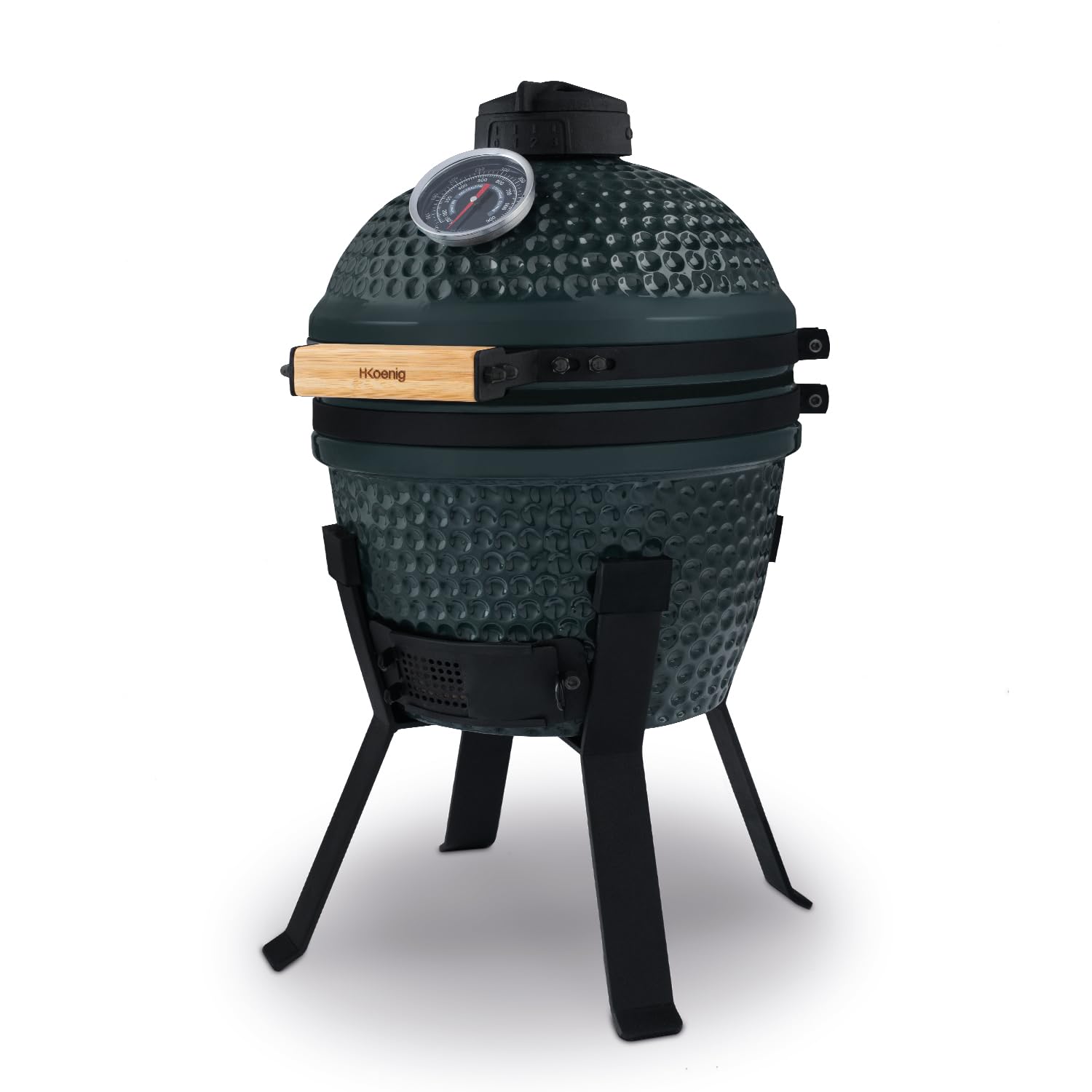 Barbecue Kamado YOKO13 HKoenig, Barbecue Giapponese a carbone - Diametro 32" e Grill 26cm, uso grill e forno