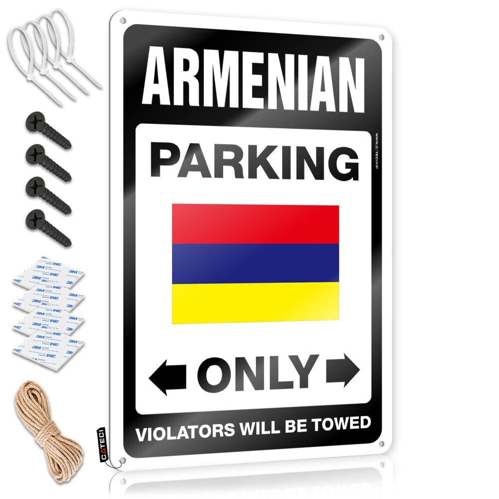 Beauty, Wall Art Walls Custom Armenian Parking Only | Rustic Vintage Wall Art(30X40CM)